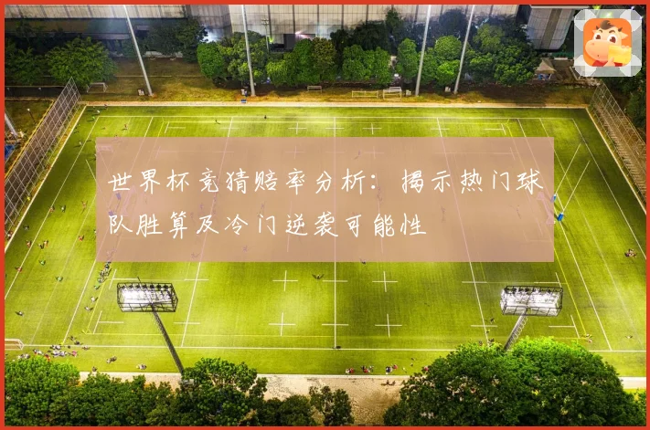 世界杯竞猜赔率分析：揭示热门球队胜算及冷门逆袭可能性